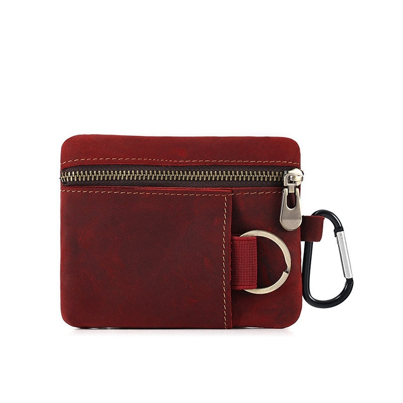 Portefeuille en cuir compact et multifonctionnel
