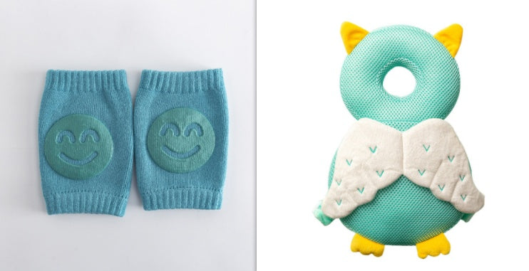Chaussettes d'été en éponge pour bébé, genouillères rampantes pour tout-petits