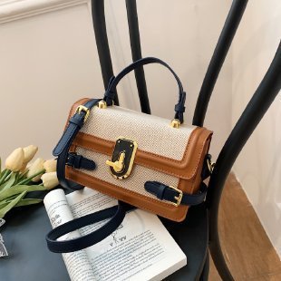 Printemps été petit sac à bandoulière carré à une épaule