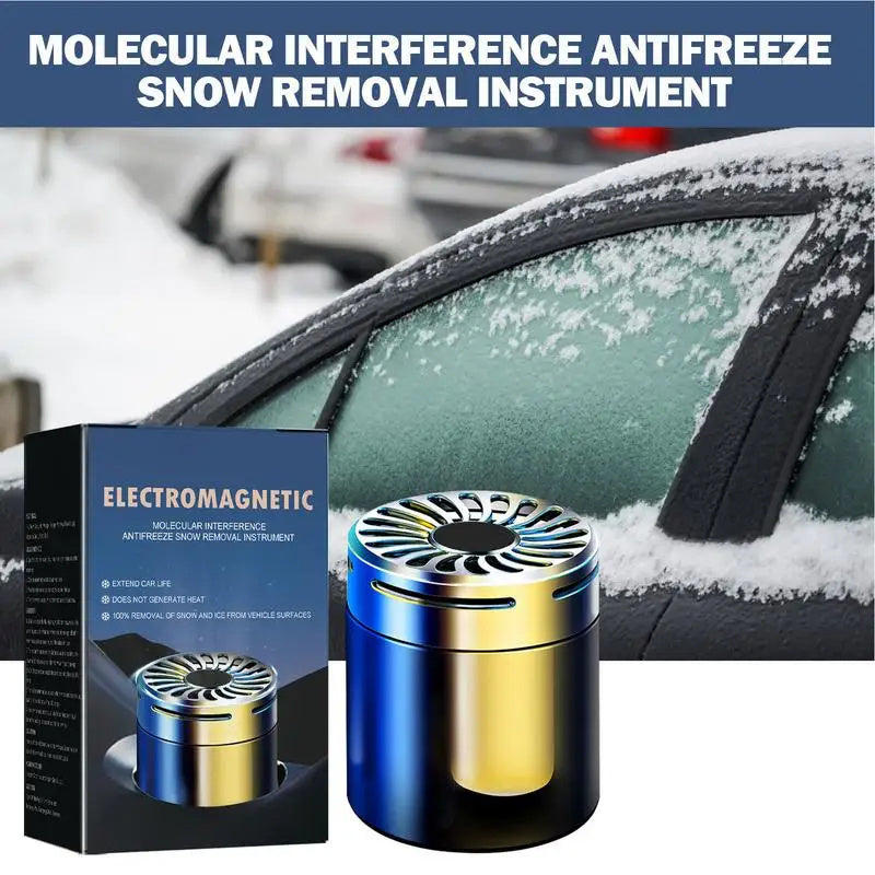 Instrument de dégivrage moléculaire à micro-ondes pour voiture, accessoires d'intérieur de voiture, aromathérapie, déneigement, outils antigel