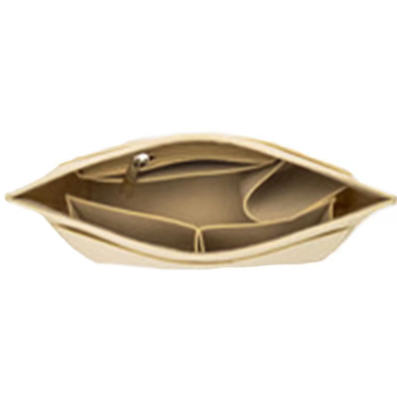 Sac en feutre de stockage de cosmétiques multifonctionnel