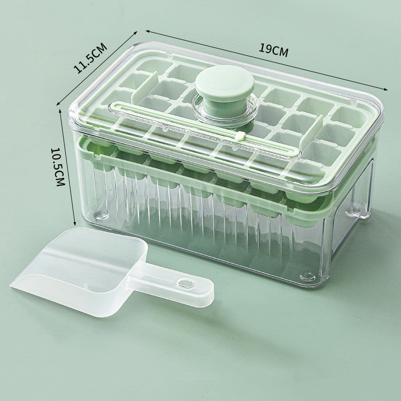 Plateau à glaçons de cuisine, Type presse, machine à boules de glace, presse rapide, moule à glace en Silicone de qualité alimentaire, seau pour whisky, café glacé