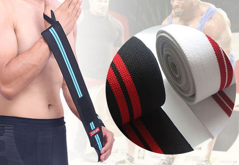 Gants de sport de bandage de bracelet de bande de remise en forme