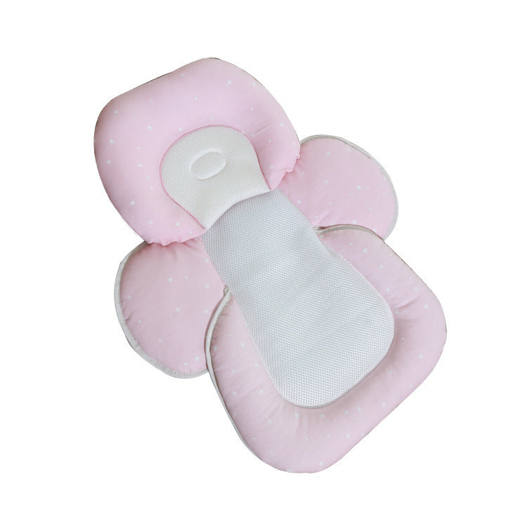 Mosquitera plegable y transpirable en cuna bb.