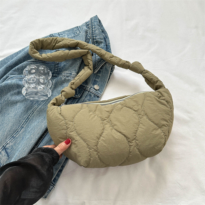 Bollo grande de bola de masa de tela de algodón bordado Jinbu