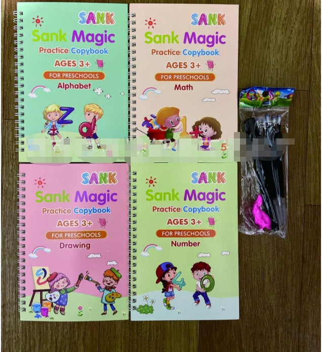 Version anglaise complète des autocollants de calligraphie