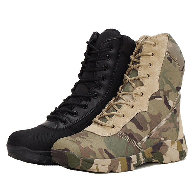 Bottes camouflage
