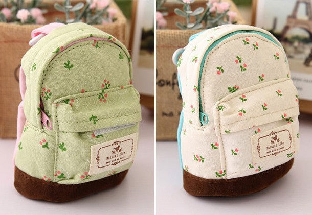 El suministro de mini bolsos pequeños pastorales coreanos Suihua con cierre, lindo bolso con llave de cambio de moda 