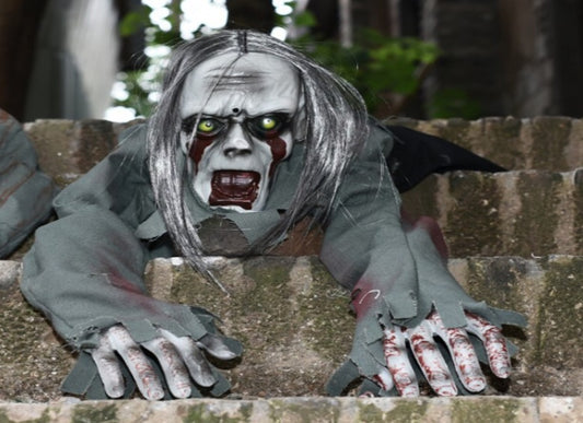 Poupée rampante effrayante, accessoires d'Halloween