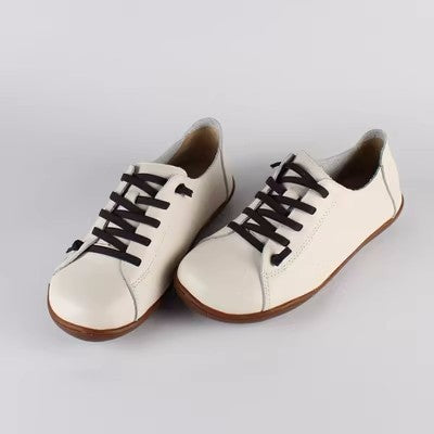 First Layer Cowhide Plus Size Handmade Shoes Women