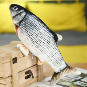 Version sans pince à chat - Jouet de poisson électrique de simulation de poisson sauteur électrique