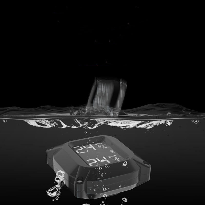 Sistema inalámbrico de control de presión de neumáticos para motocicletas