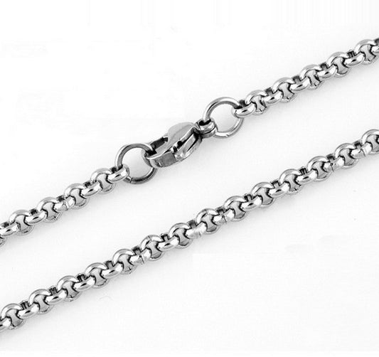 Colgante de hombre con cadena.