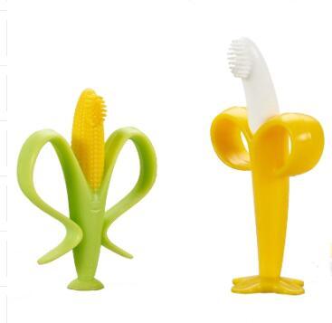 Jouet de dentition en silicone Bebe banane