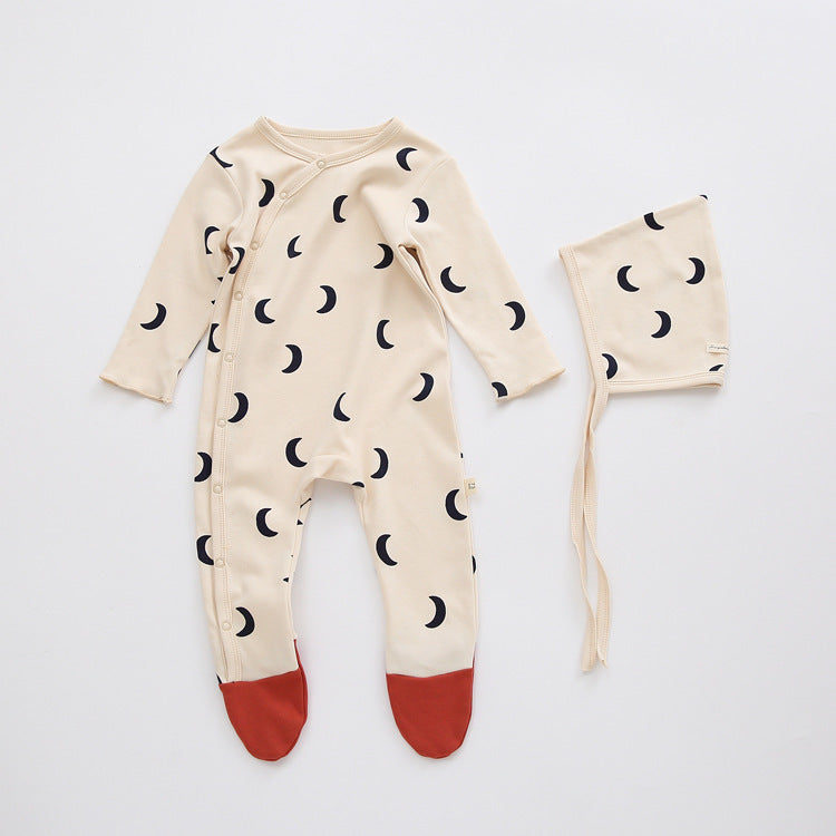 Mameluco estampado de algodón para bebés