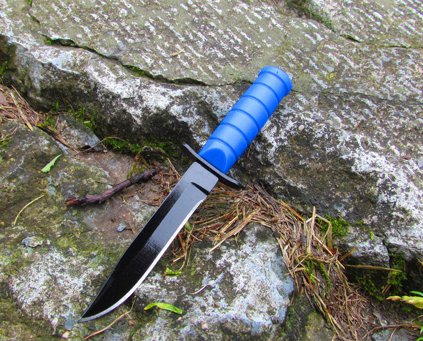 Couteau de survie de camping en acier inoxydable