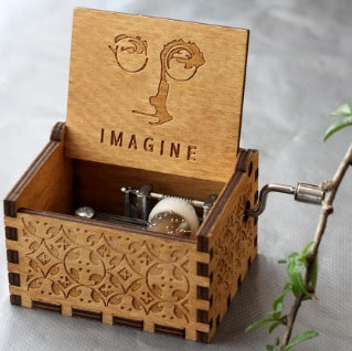 Boîte à thème en bois