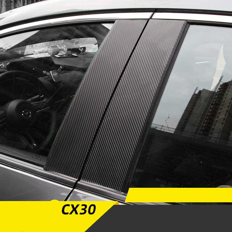 remontage d'un autocollant spécial en film de grain de fibre de carbone