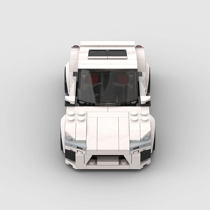 Compatible avec les jouets pour enfants de course de supercars à petites particules