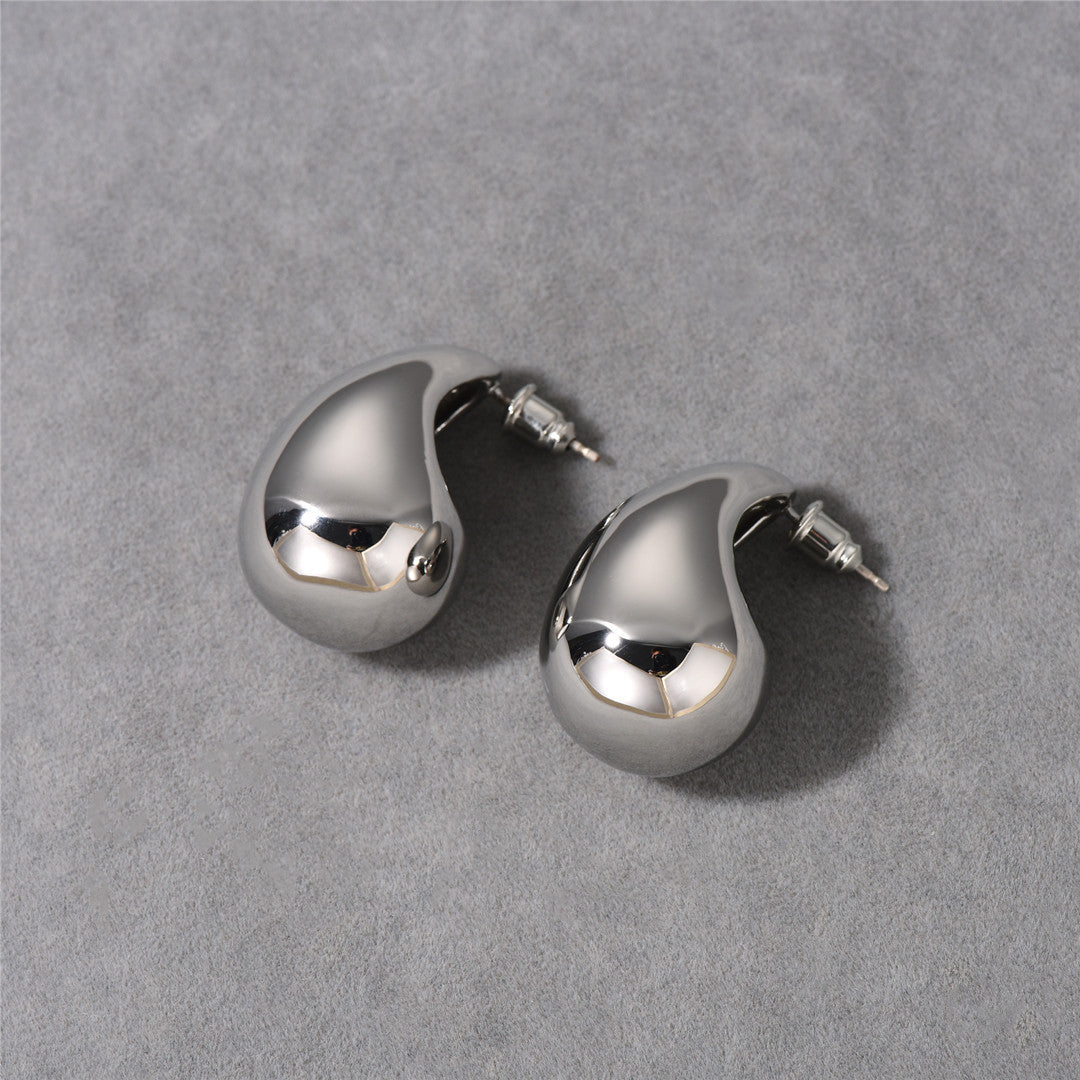 Women's Niche High Sense Graceful And Fashionable Water Drop Ear Studs