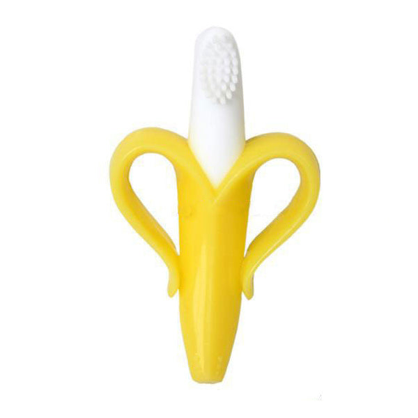 Jouet de dentition en silicone Bebe banane
