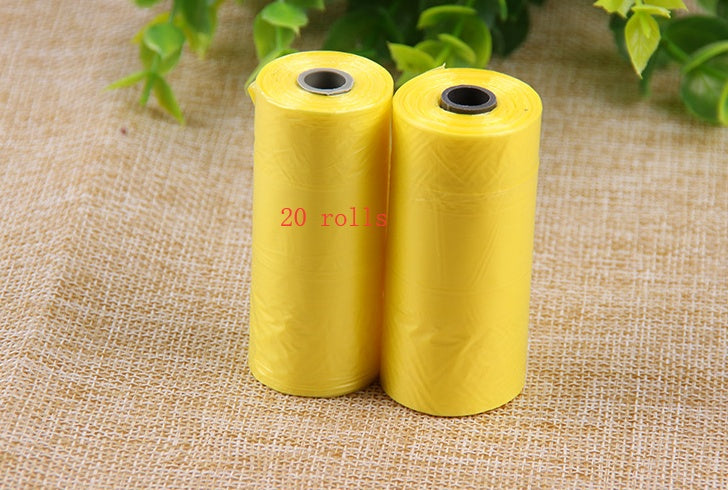 Distributeur de sacs poubelles en forme d'os pour animaux de compagnie