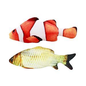 Version sans pince à chat - Jouet de poisson électrique de simulation de poisson sauteur électrique