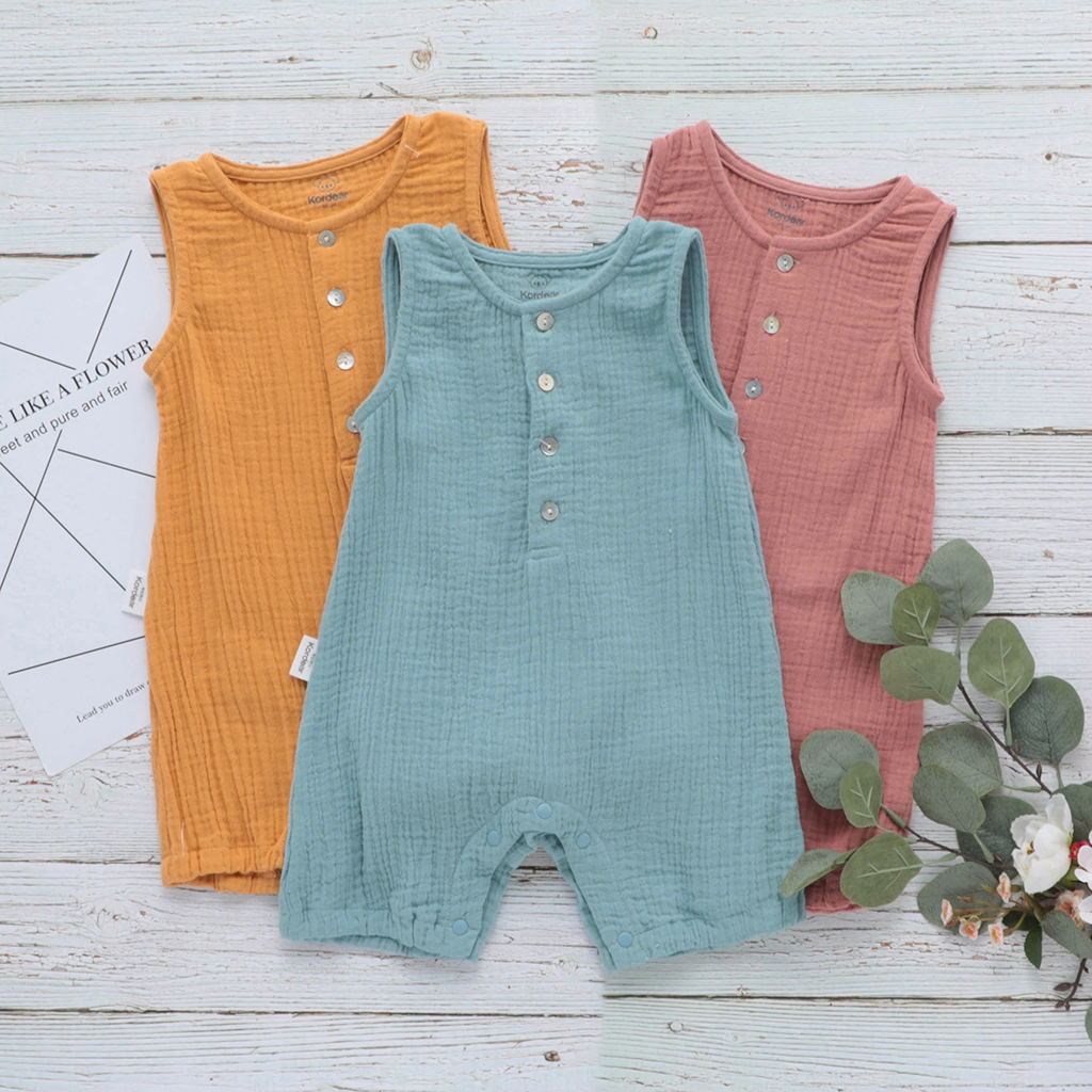 Combinaison bébé légère d'été