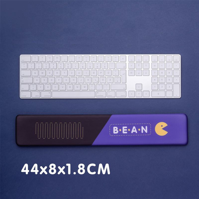 Reposamanos para teclado de rebote lento de espuma viscoelástica 