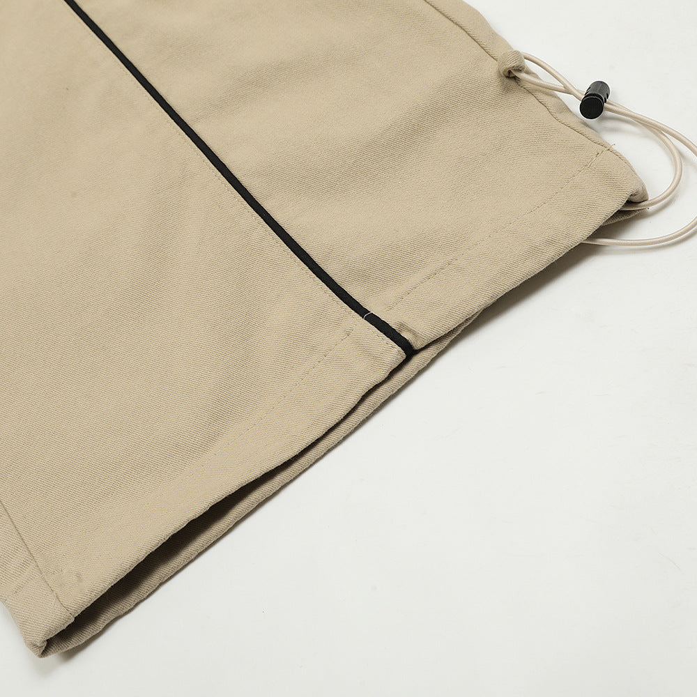 Men's Loose Drawstring Ankle-tied Sports Pants