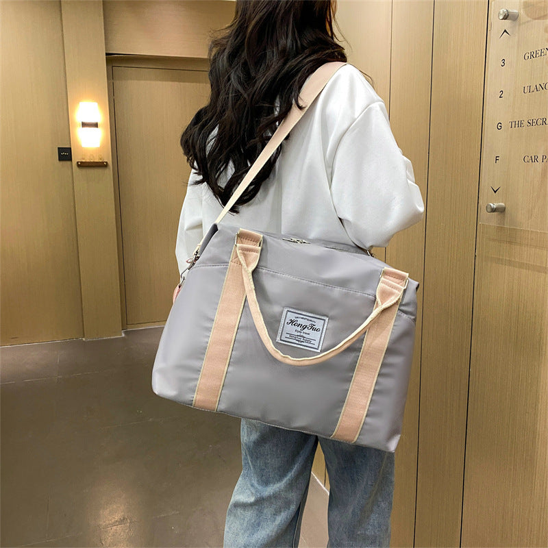 Sac de voyage Portable pour femmes, sac à bagages léger et étanche de grande capacité