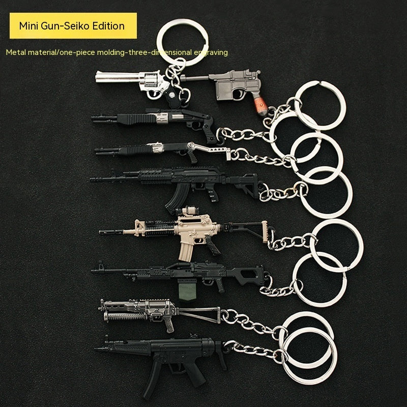 Gun Metal Toys Keychain