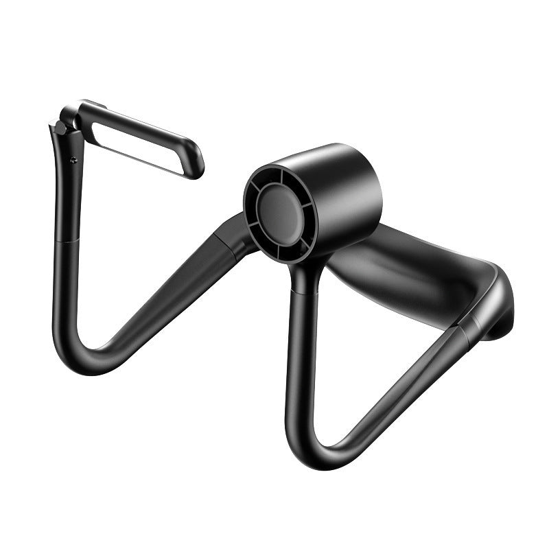 Ventilador de cuello colgante perezoso, carga USB portátil con pequeño ventilador ligero