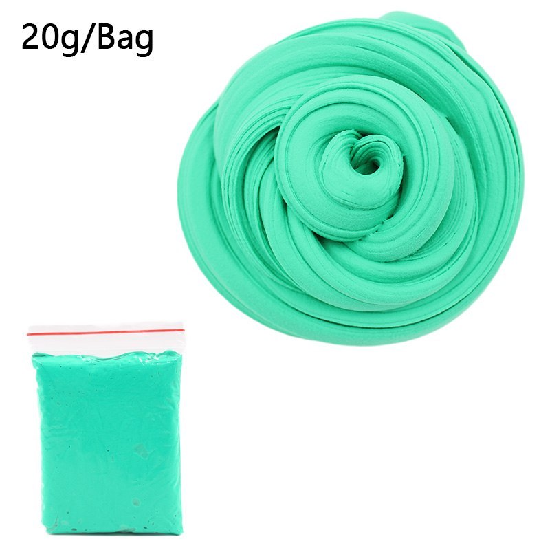 Suministros de bolas de arcilla de espuma esponjosa para niños, abalorios de algodón suave y ligero, Kit de fruta, artesanía en la nube, juguetes antiestrés