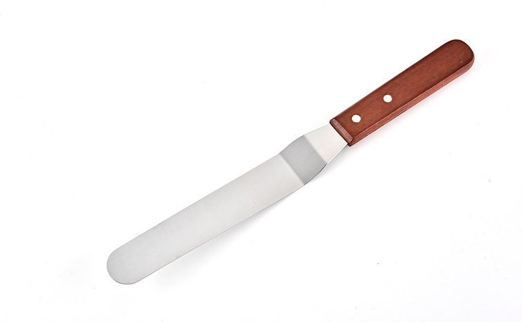Spatule à gâteau haute température, grattoir en acier inoxydable, outil de cuisson de crème