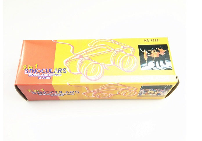 Telescopio de pesca polarizado con caja de espejo de alta gama 3x28