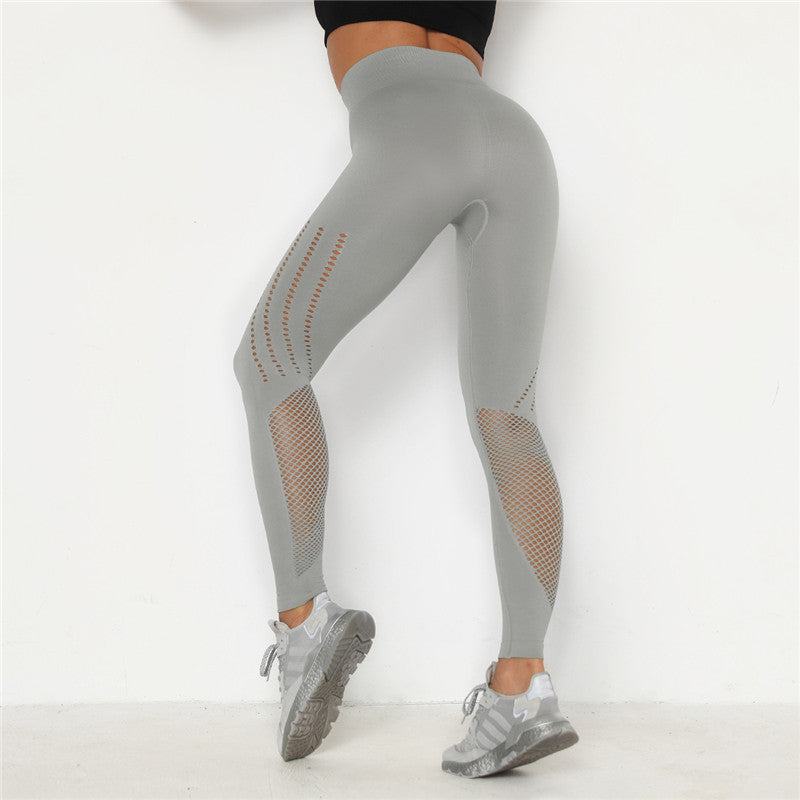 Pantalones elásticos de fitness para culturismo y glúteos para mujer