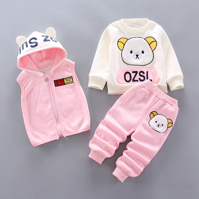 Costume trois pièces épais enfant