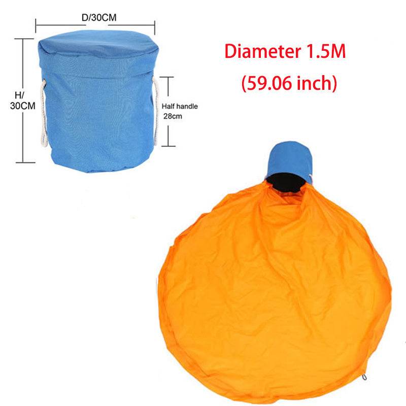 Sac de rangement portable pour jouets d'enfants