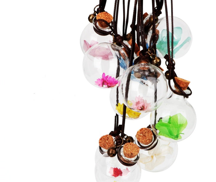 Pendentif voiture bouteille de parfum voiture suspendue petit chrysanthème