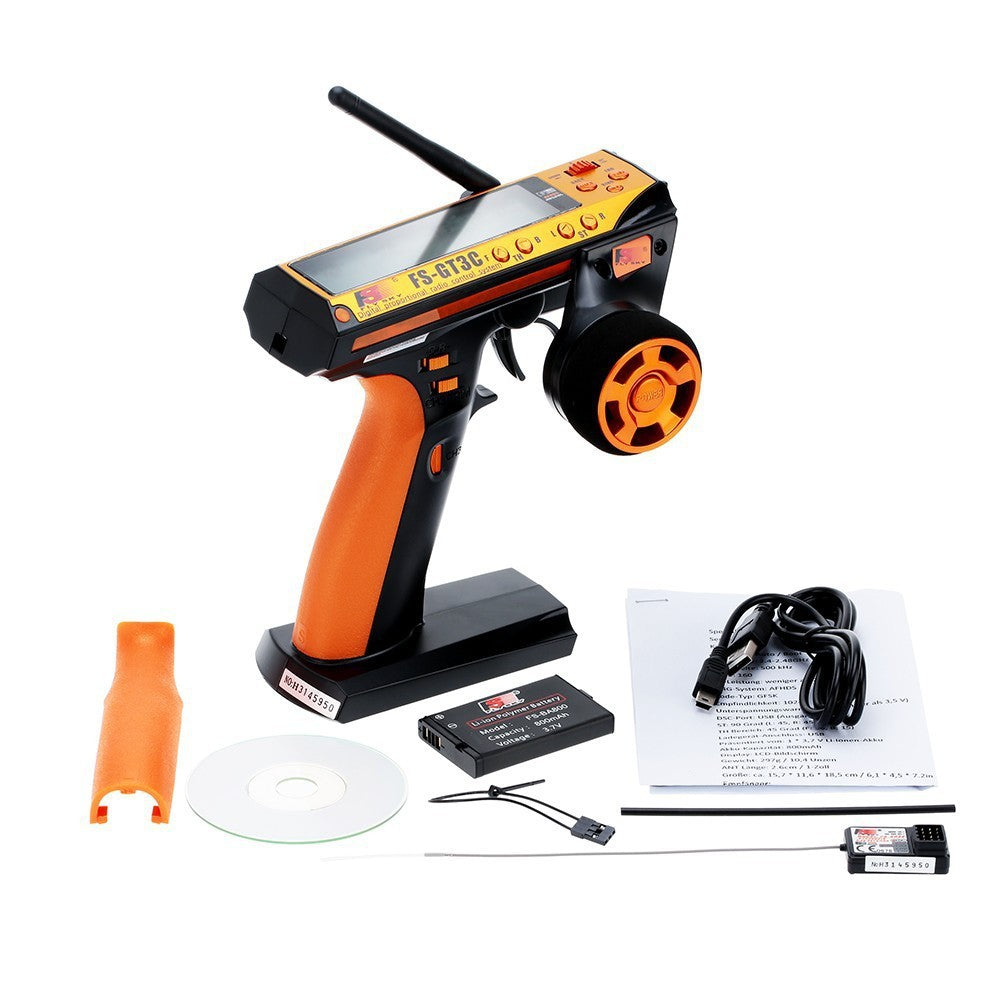 Mando a distancia para coche de FS-GT3C 2.4G3 canales