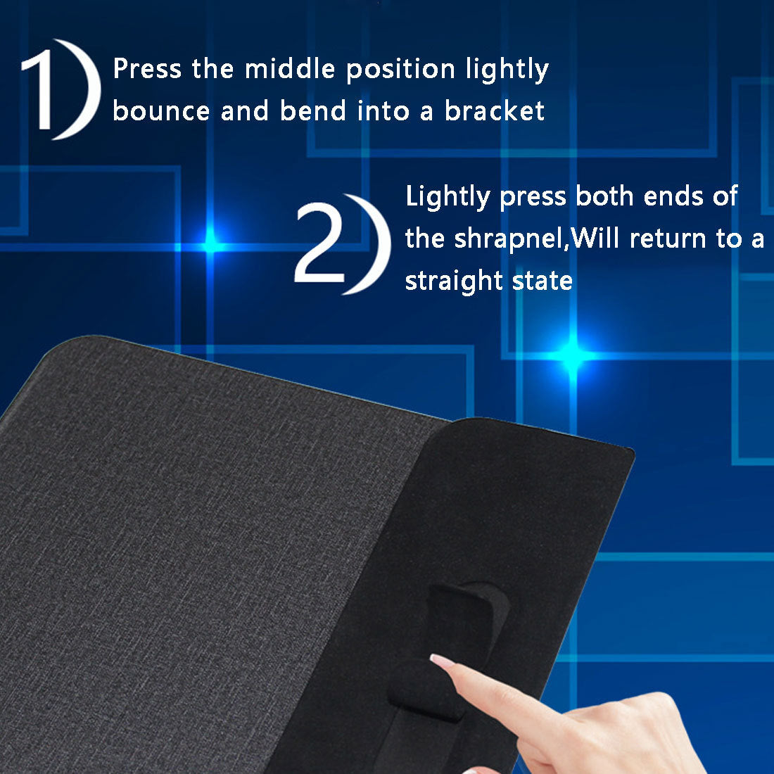 Tapis de souris de chargement sans fil 2 en 1, support de chargeur, tapis de souris de chargement antidérapant