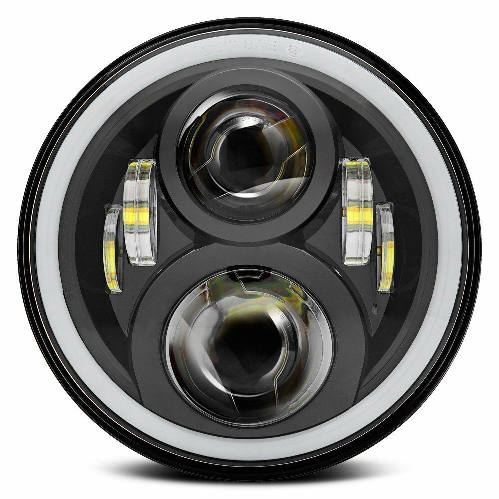 Luz LED de lejos y de cerca con faros Angel Eyes