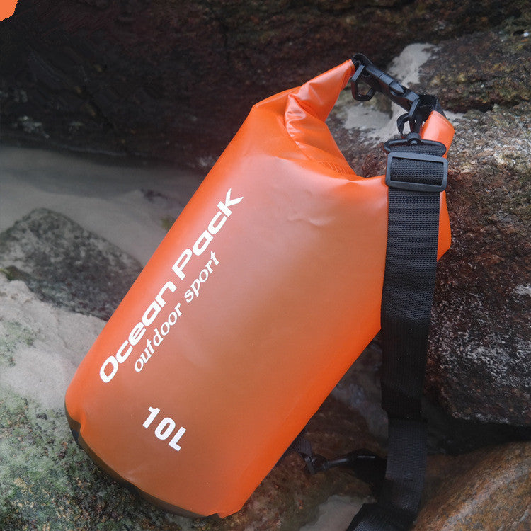 Sac de plage anti-eau, sac seau étanche en PVC, sac étanche à la dérive, sac de natation, sac de sport de plein air