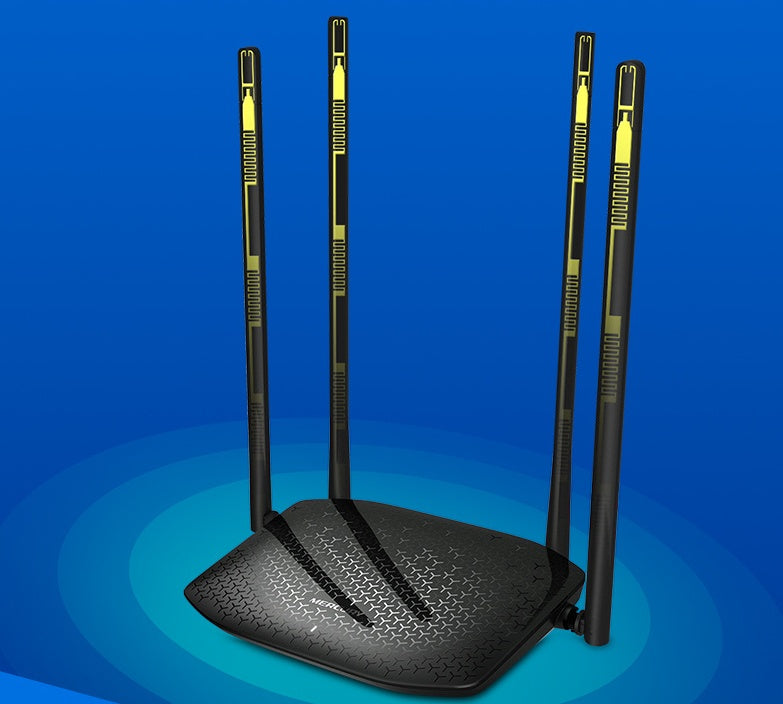 Routeur super sans fil à quatre antennes