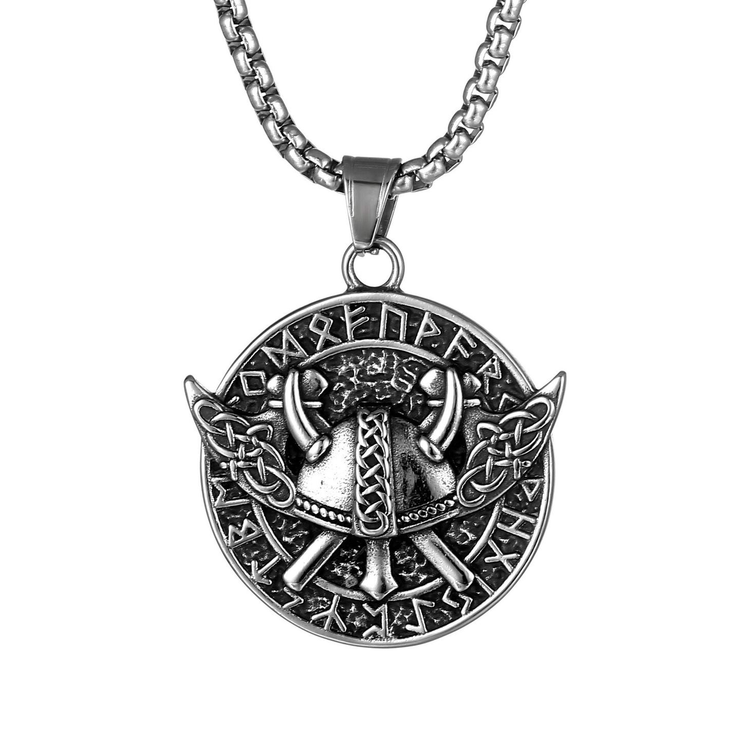 Collier en acier titane pour hommes de mode Hip Hop