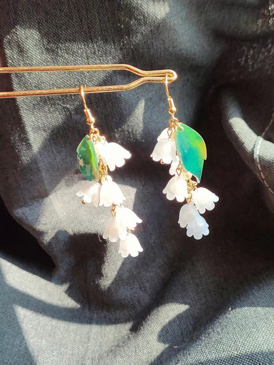 Temperament Tassel Long Earrings Female Niche