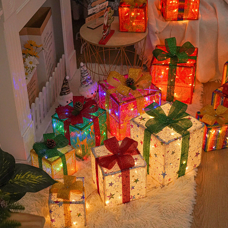 Coffret cadeau de Noël, ensemble de trois pièces