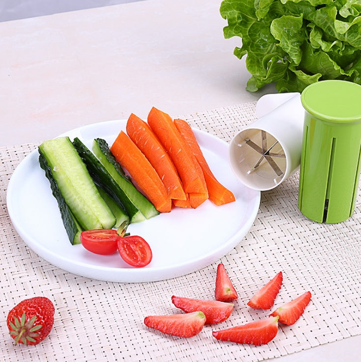 Coupe-légumes créatif fruits cuisine concombre carotte diviseur fraise trancheuse séparateur cuisine Gadget accessoires