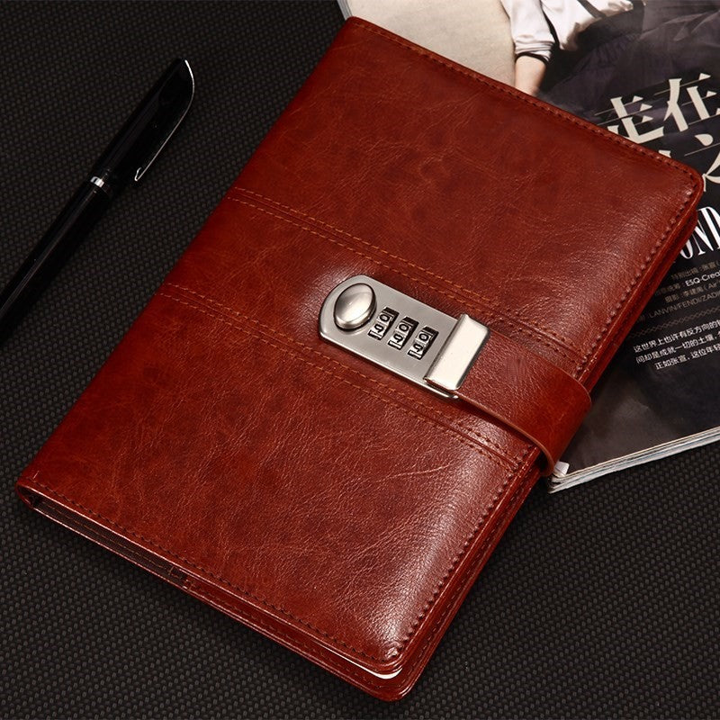 Libros de mano gruesos para niñas con cerraduras, portátiles con cerraduras